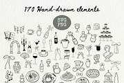 Italian Wedding Clipart, an Illustration by OZartRoom (Thumbnail 9 of 14)