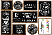 Farmhouse Halloween Sign SVG Bundle, an Object Graphic by GraphicPicker (Thumbnail 2 of 2)