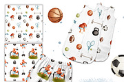 Sports friends. Animal collection, an Animal Illustration by Linerisyart (Thumbnail 4 of 13)