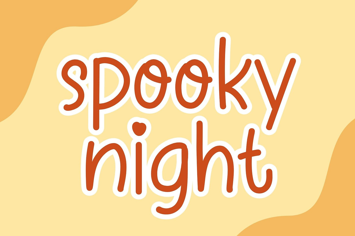 Happy Sunshine is a handwritten font, a Handwritten Font by Brown Cupple (Photo 3 of 6)
