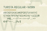 Turista Vintage Font Duo, a Sans Serif Font by StockMamba (Thumbnail 15 of 17)