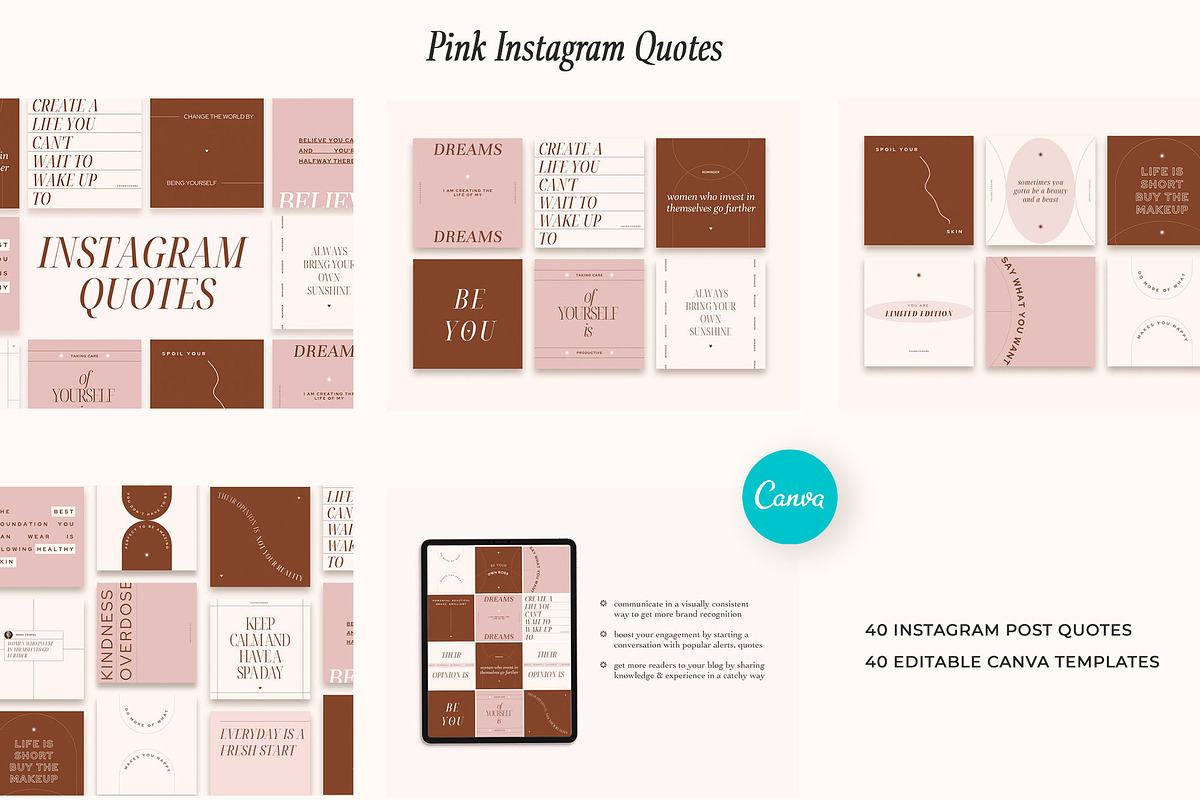 Beauty Bundle Instagram, a Social Media Template by Kseniia_Design (Photo 3 of 7)