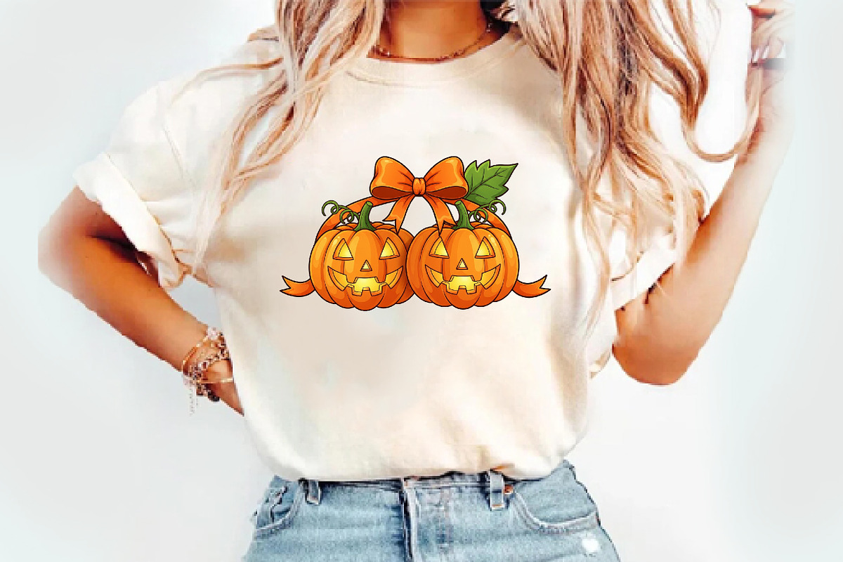 Halloween Pumpkin png, an Illustration by Watercolor design (Photo 2 of 3)