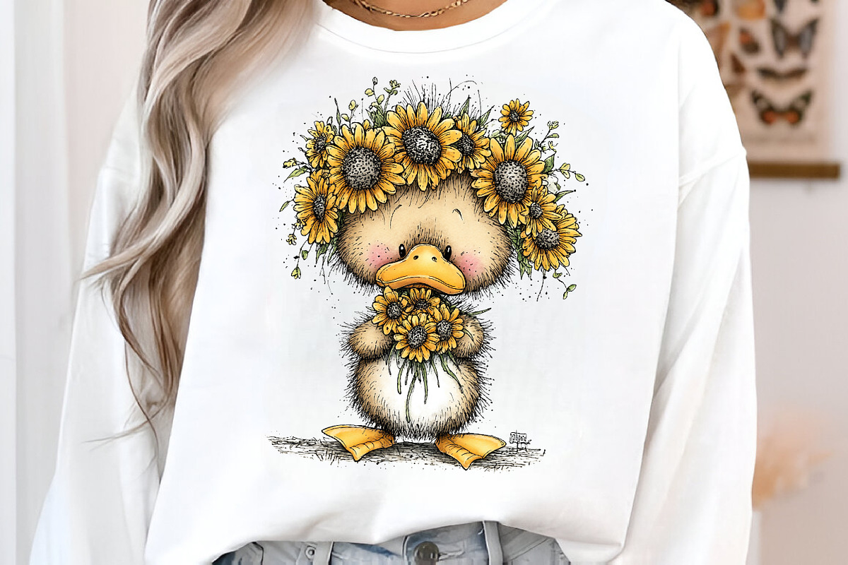 Whimsical safari sunflower clipart, an Illustration by SinaCreation (Photo 9 of 11)