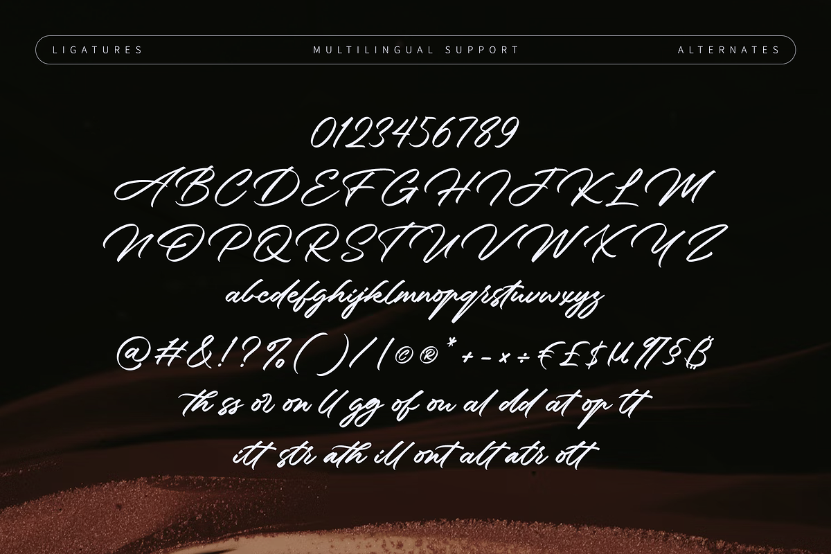 Corbellion - Elegant Script Font, a Script Font by Namara Creative Studio (Photo 6 of 14)