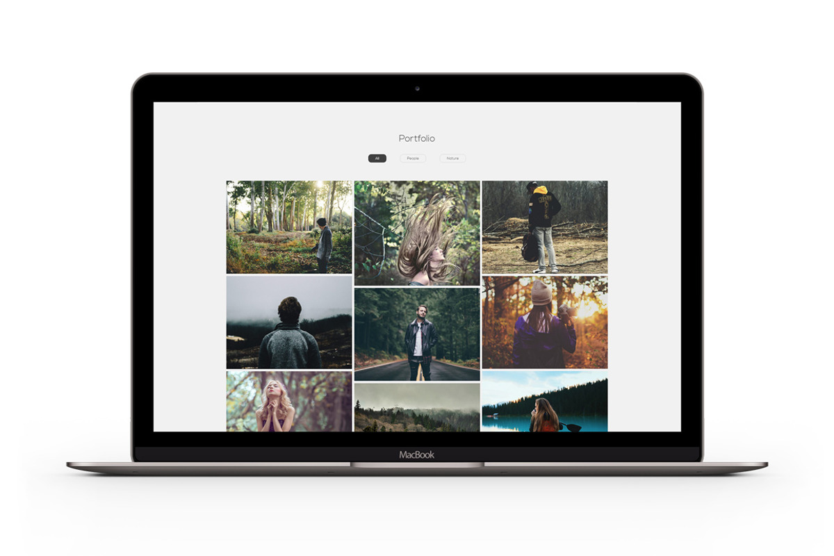 Woody - Minimal portfolio WP theme, a WordPress Template by NiteoThemes (Photo 3 of 3)