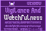 Chicken Attack font, a Font by weknow (Thumbnail 3 of 8)