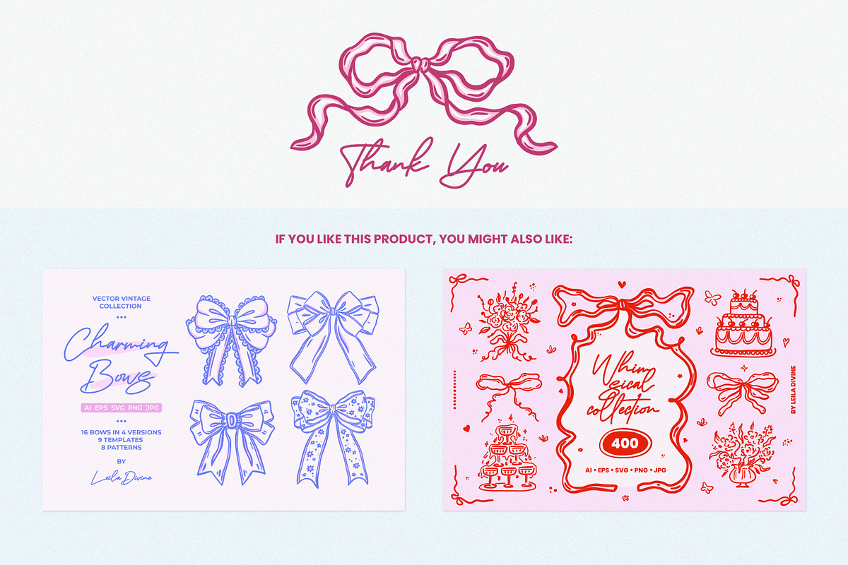 Elegant Hand Drawn Frames & Clip Art, an Object Graphic by Leila Divine (Photo 17 of 17)