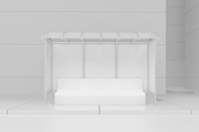 Bus Station Mockup, an Advertising Mockup by Qaleb Studio (Thumbnail 2 of 2)
