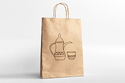 Coffee doodle illustrations set, an Icon by Gulnarart (Thumbnail 4 of 5)