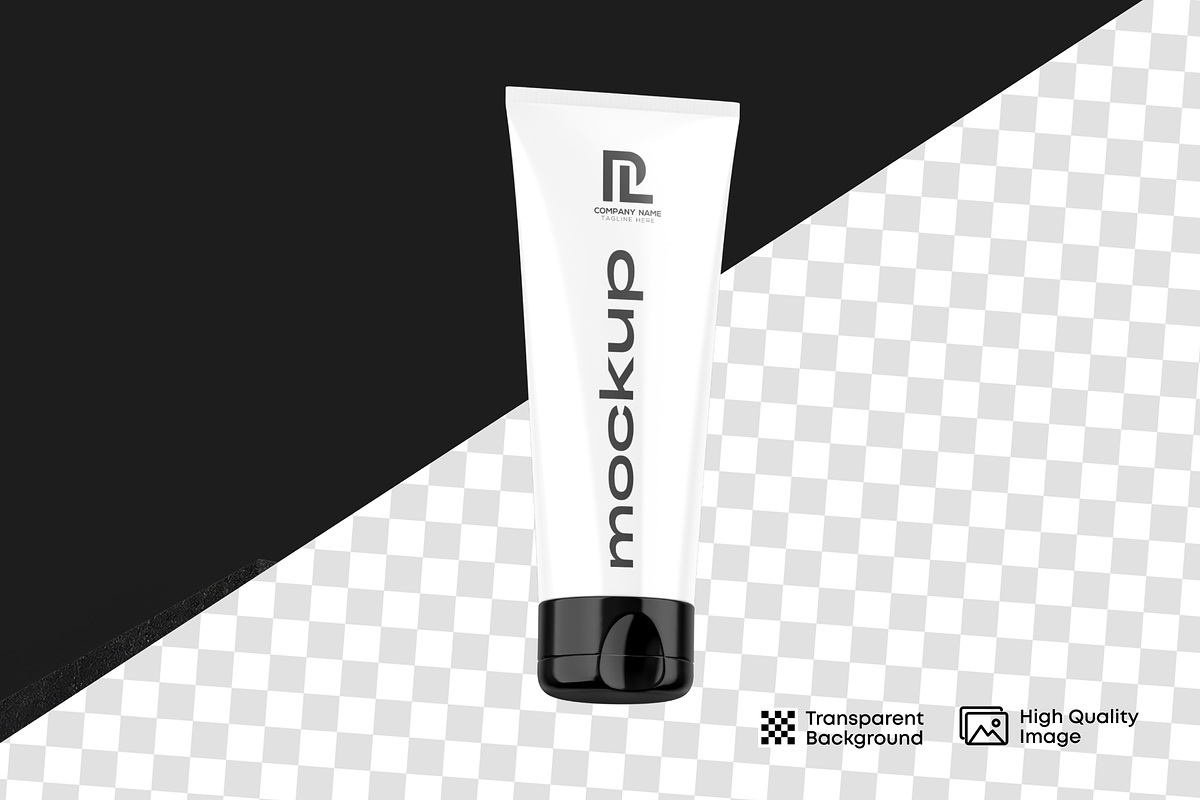 Cosmetic Tube Mockup, a Packaging Mockup by PopotLane (Photo 3 of 4)