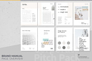 Circle Brand Manual Guidelines, a Brochure Template by Egotype (Thumbnail 21 of 23)