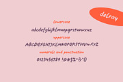 SA Del Ray Handwritten Font, a Handwritten Font by Artcoast Fonts (Thumbnail 2 of 7)