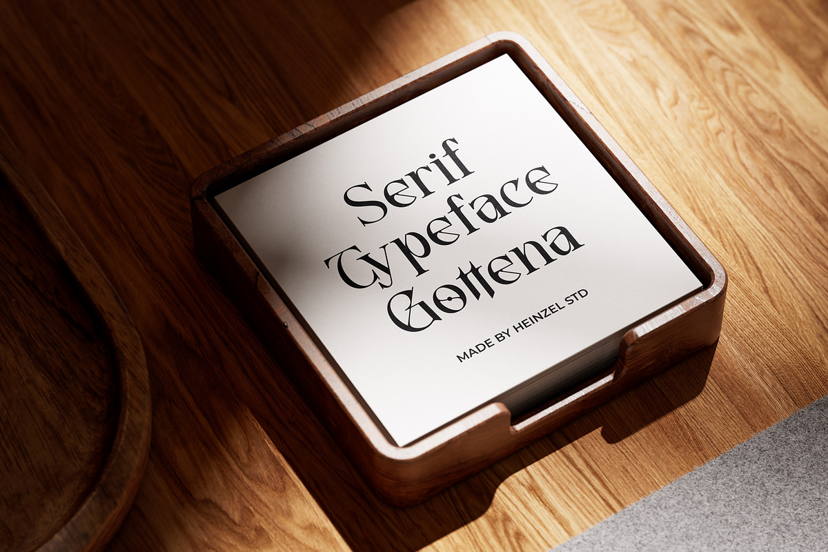 Atteliora Elegant Serif Font, a Serif Font by Heinzel Std (Photo 9 of 13)