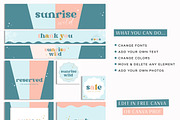 Boho Etsy Success Shop Kit, a Branding & Logo Template by Macarons and Mimosas (Thumbnail 8 of 9)
