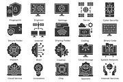 Technology and Digitalization Icons, an Icon by Tekuni (Thumbnail 4 of 12)