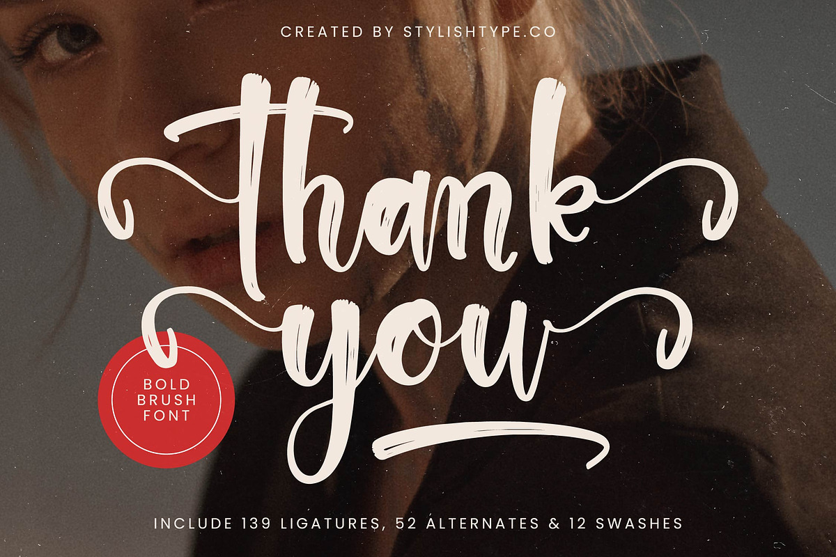 Chinstrap Stucky Bold Brush Font, a Script Font by stylishtype.co (Photo 20 of 20)