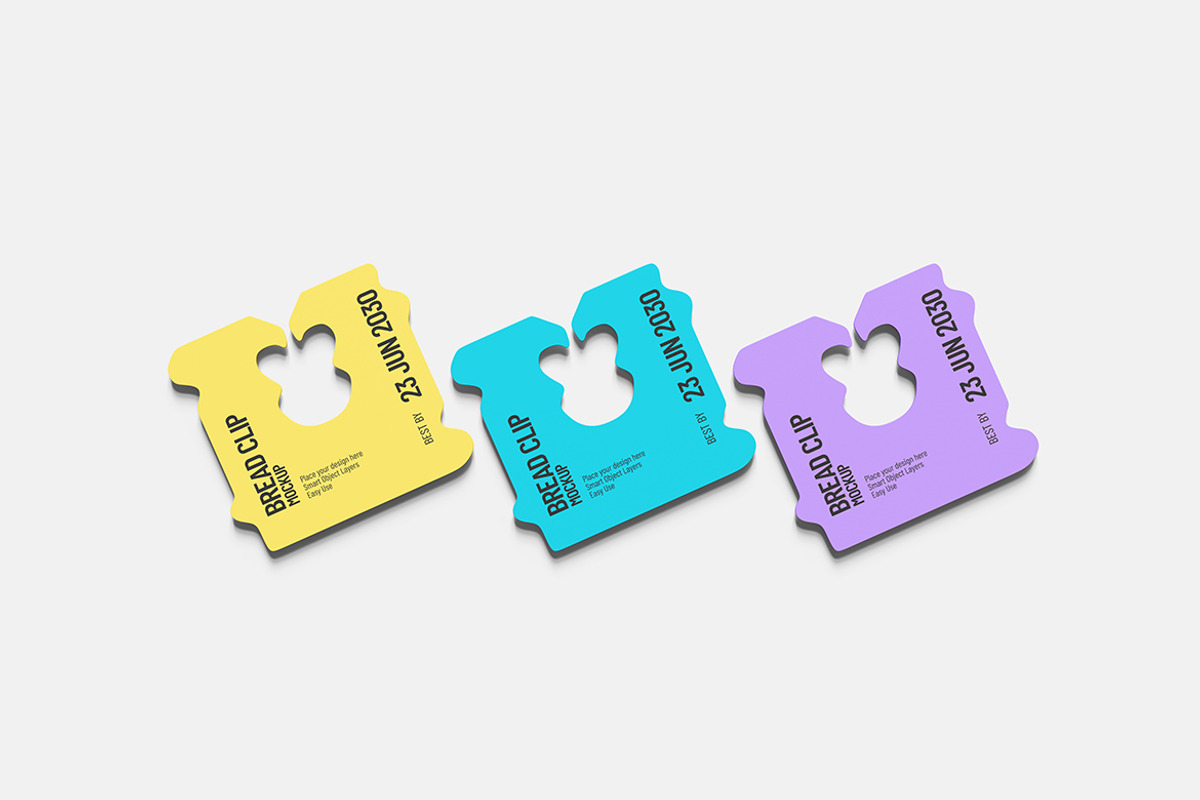 Bread Clip Mockup, a Product Mockup by MrLetters (Photo 4 of 5)