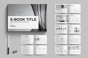Ebook Template, a Brochure Template by E-Type