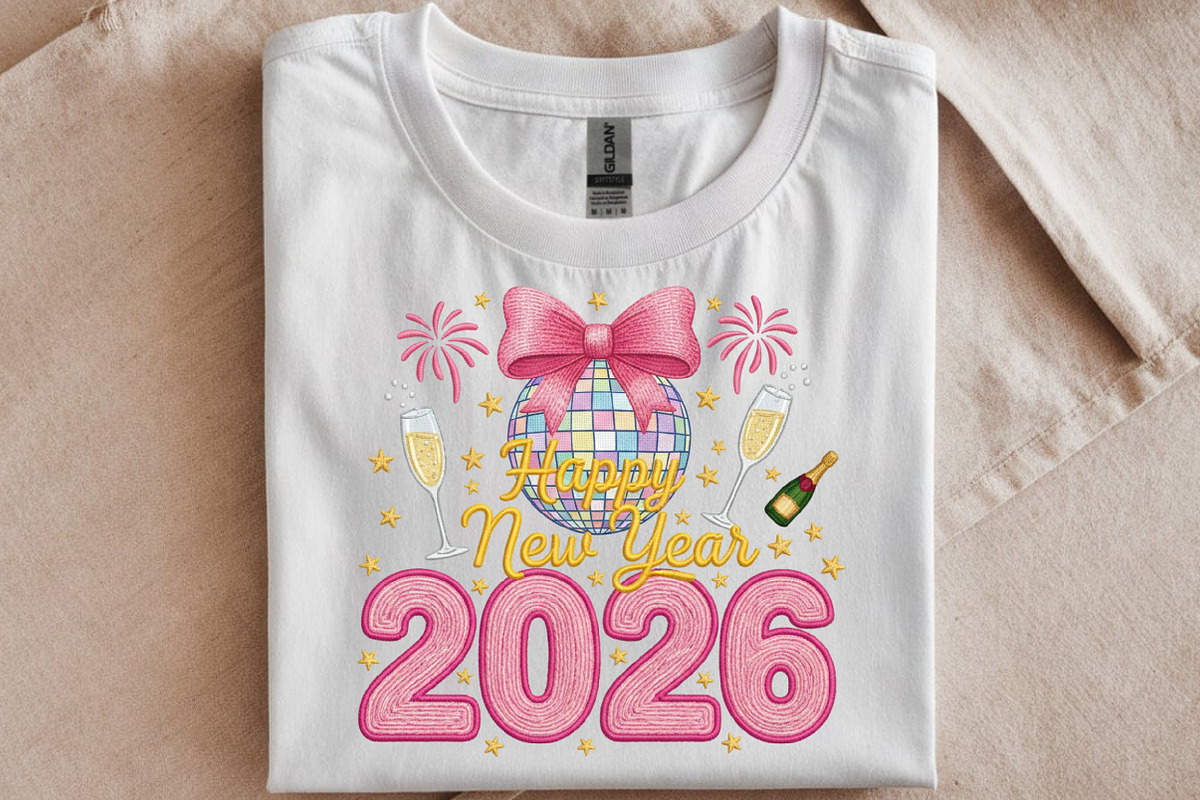 Faux Yarn Happy New Year 2026 PNG, an Illustration by SinaCreation (Photo 10 of 11)