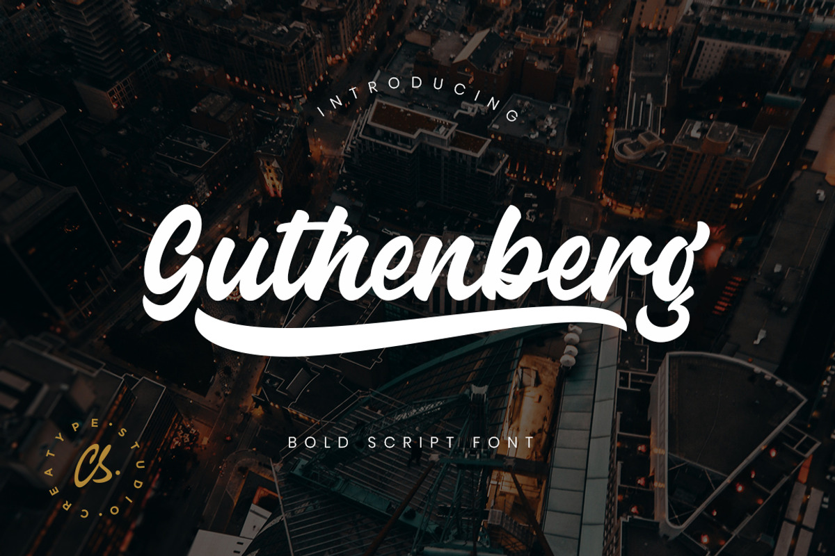 Guthenberg Bold Business Font