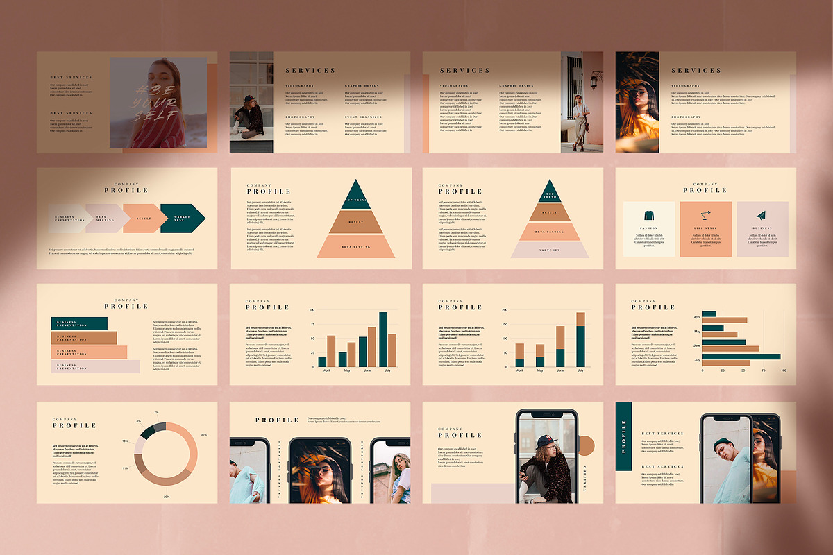 Mariachi - Stylish PPT Template, a Presentation Template by Slidehack (Photo 4 of 4)