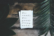 Daffodilias Monoline Script, a Script Font by INKMETHIS (Thumbnail 4 of 5)