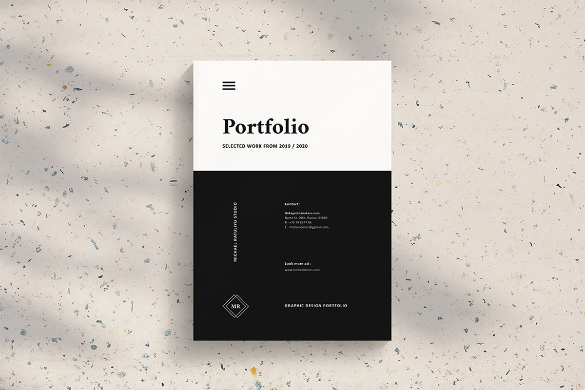Graphic Design Portfolio, a Brochure Template by Occy Design (Photo 1 of 17)