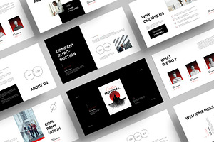 Minimal Presentation Template Layout, a Presentation Template by MightyDesign