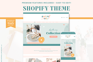 Daisy Shopify Theme Bright Pastel, a Shopify Template by Macarons and Mimosas