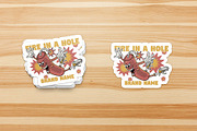 jumping dynamite retro mascot, a Branding & Logo Template by Judsart (Thumbnail 3 of 3)