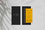 The Simple Menu Mockup, a Stationery Template by makeitnicemockups (Thumbnail 1 of 4)
