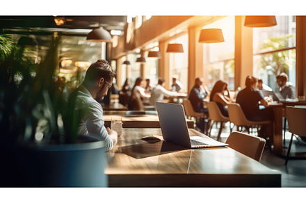 team blur corporate business ai, a Background Photo by pikepicture