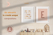 Bohemian Dreams - Clipart & Patterns, an Object Graphic by Cuteanny Design (Thumbnail 6 of 10)