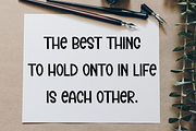 Everyday, a Sans Serif Font by FreshTypeINK (Thumbnail 5 of 7)