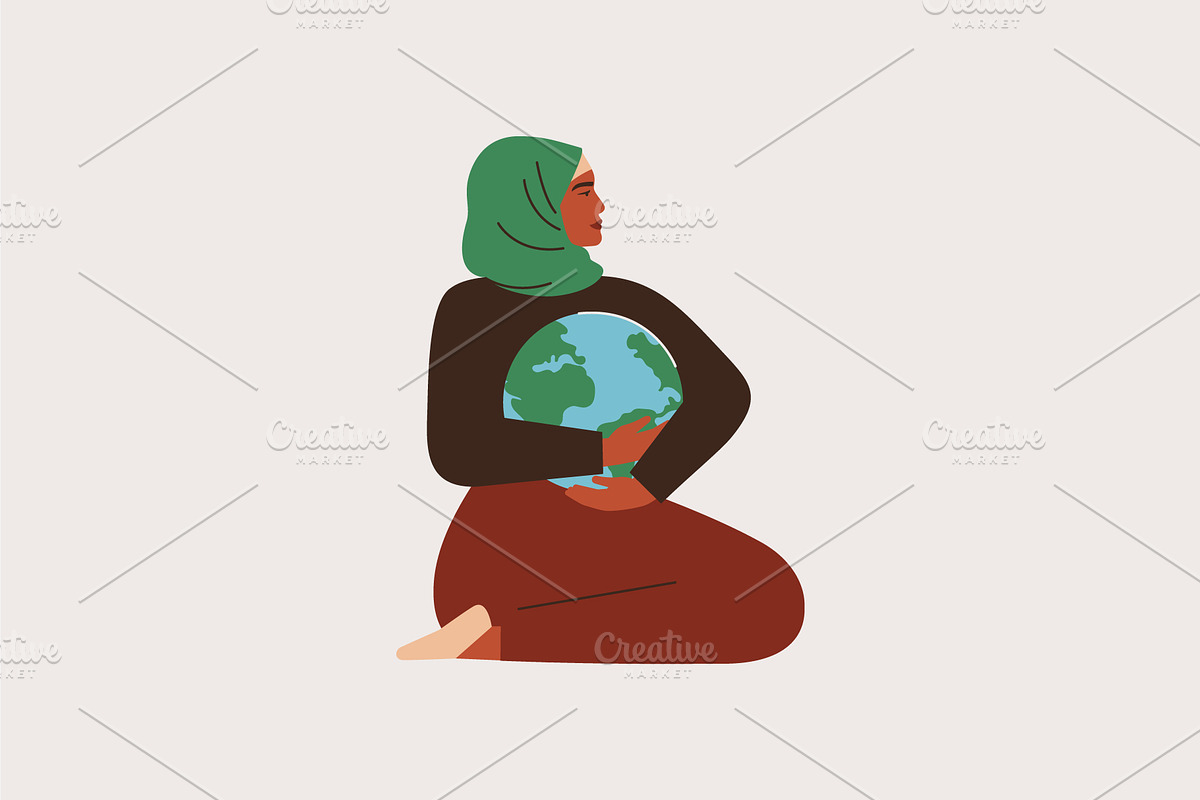 Women and the Environment, a Person Illustration by Mary Long (Photo 6 of 6)