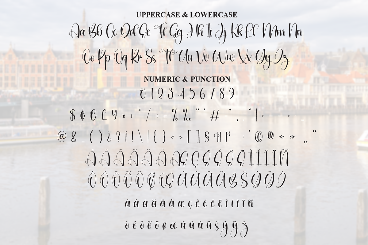 Amsterdam | Script Font, a Handwritten Font by Scratchones (Photo 7 of 9)