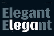 Gargenic, a Sans Serif Font by Zafara Studios (Thumbnail 4 of 12)