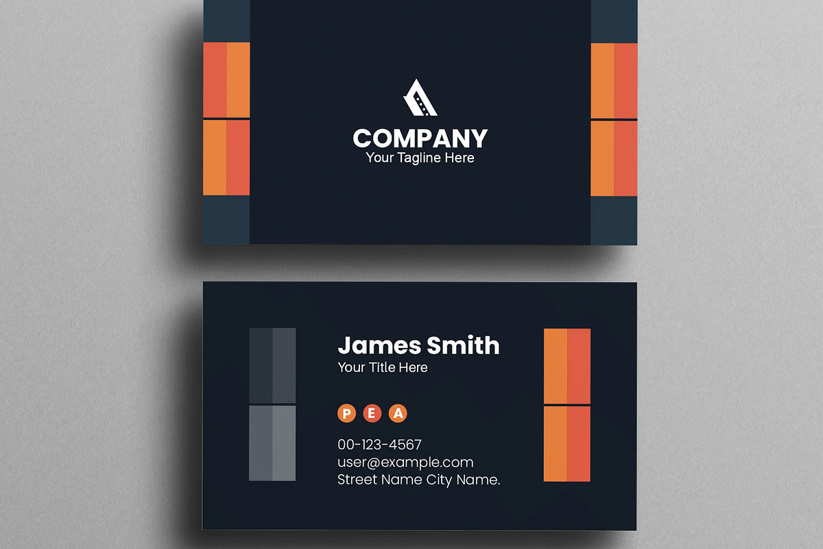 Modern Business Card Template, a Business Card Template by MightyDesign (Photo 3 of 6)
