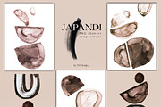 Japandi Abstract Watercolor Clip Art, a Decorative Illustration by whiteheartdesign (Thumbnail 7 of 24)