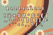 GroovyWave - Retro Font, a Script Font by GearShift (Thumbnail 4 of 4)
