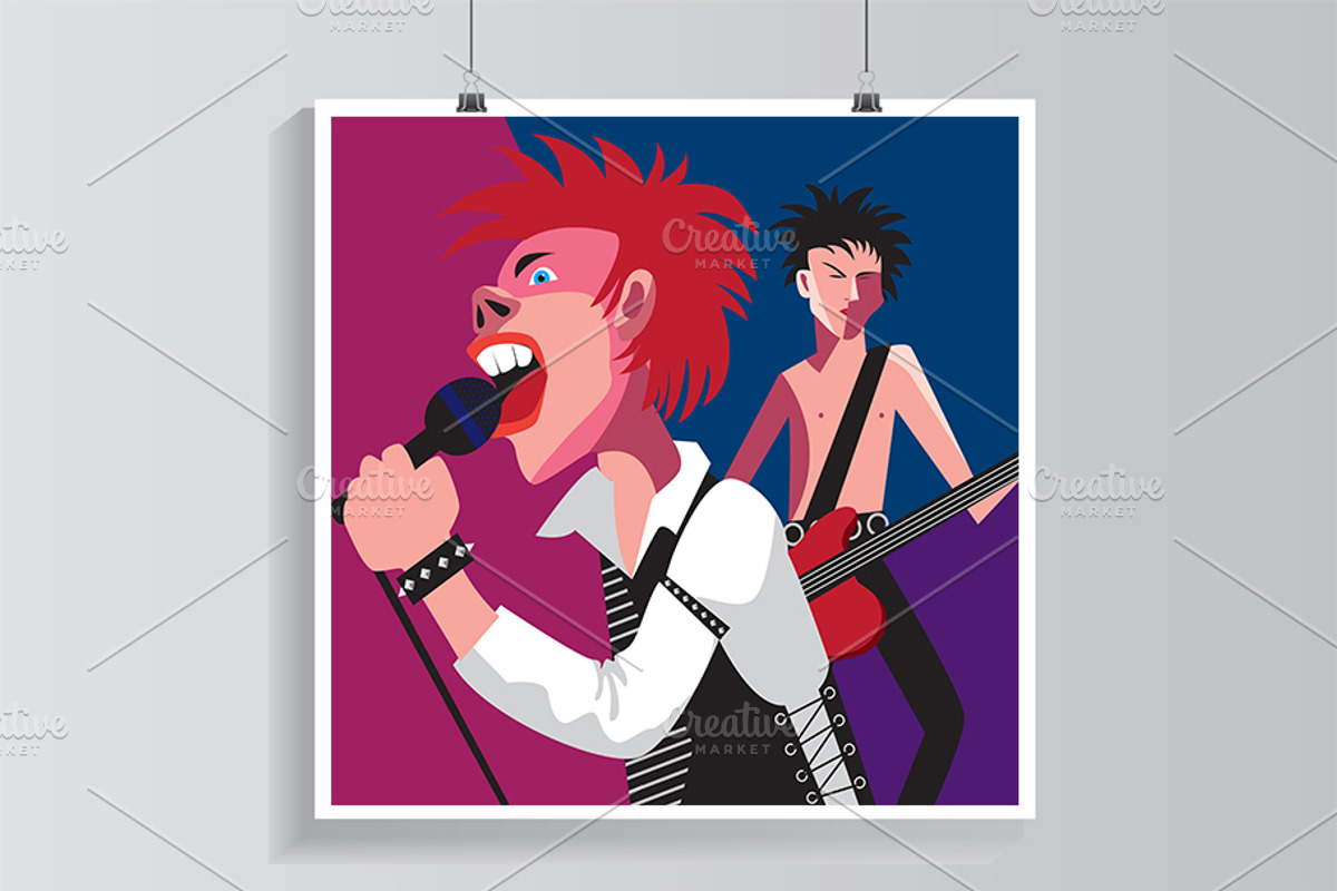 Punk rock., an Illustration by © Fisher Photostudio (Photo 6 of 6)