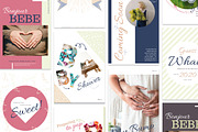 BONJOUR BEBE Pregnancy Journal, a Brochure Template by Typography Prime (Thumbnail 13 of 15)