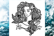 Only Girls! Tattoo girls, an Animal Illustration by Vavavka (Thumbnail 13 of 13)