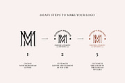 20 Monogram Logo Template, a Branding & Logo Template by Lightsense (Thumbnail 6 of 9)