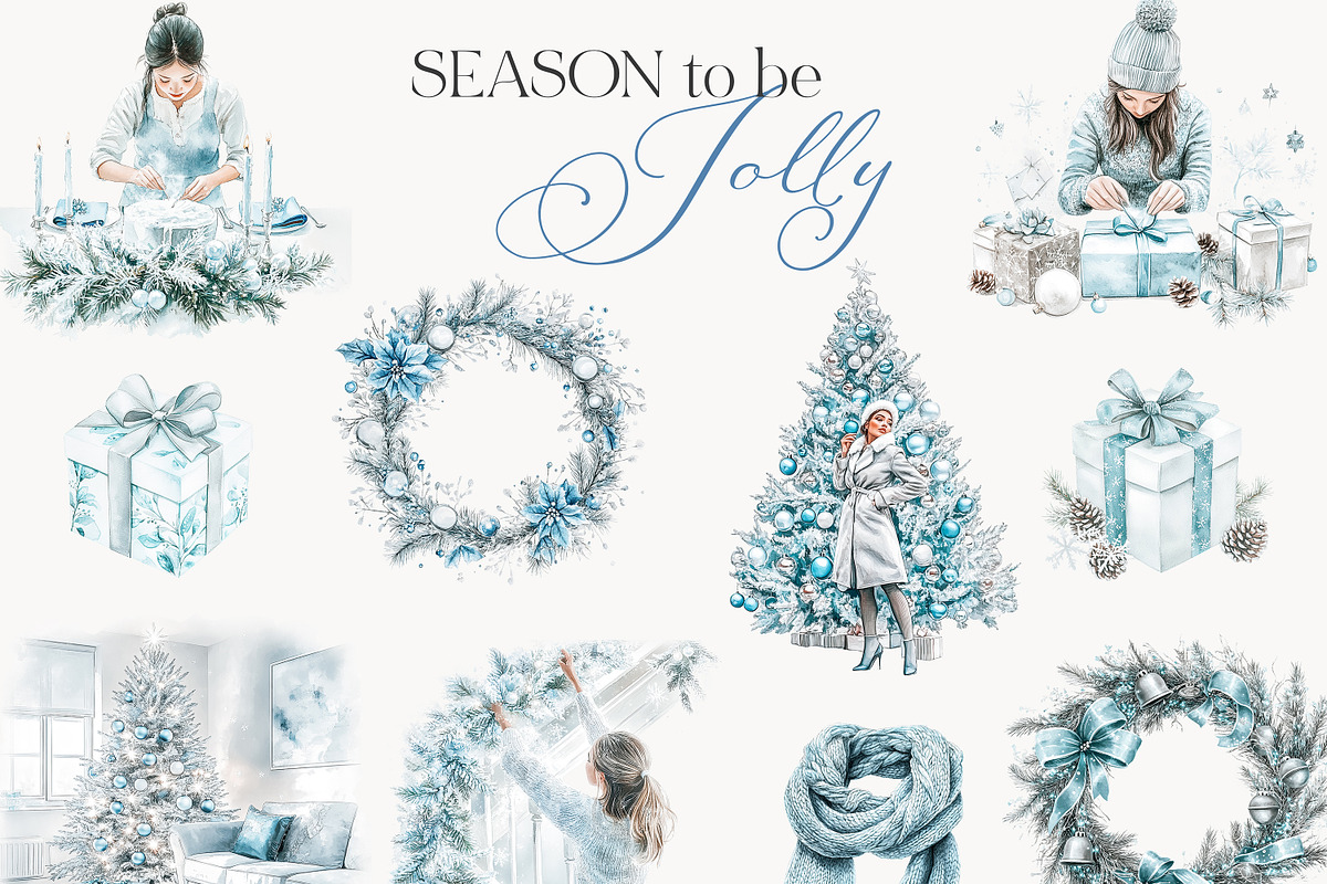 New! Winter Christmas Edition, a Seasonal Illustration by Isabelle Salem (Photo 101 of 227)