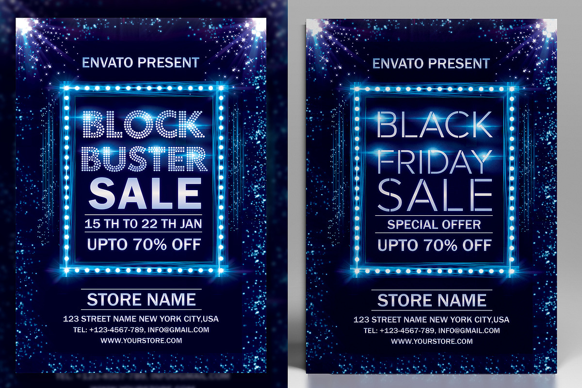 Black Friday Flyer, a Flyer Template by Creative  designer (Photo 2 of 7)