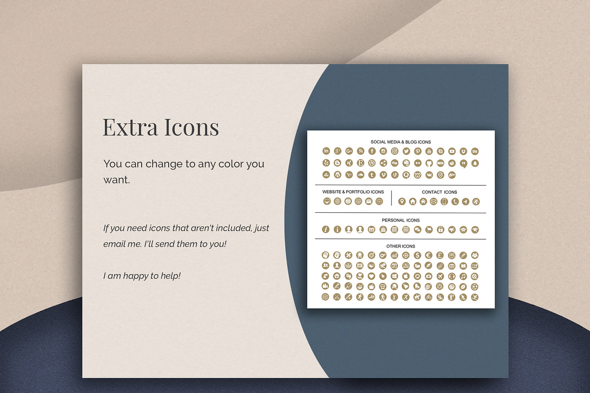 Resume Template CV with Cover Letter, a Resume Template by Klamp Studio (Photo 9 of 11)