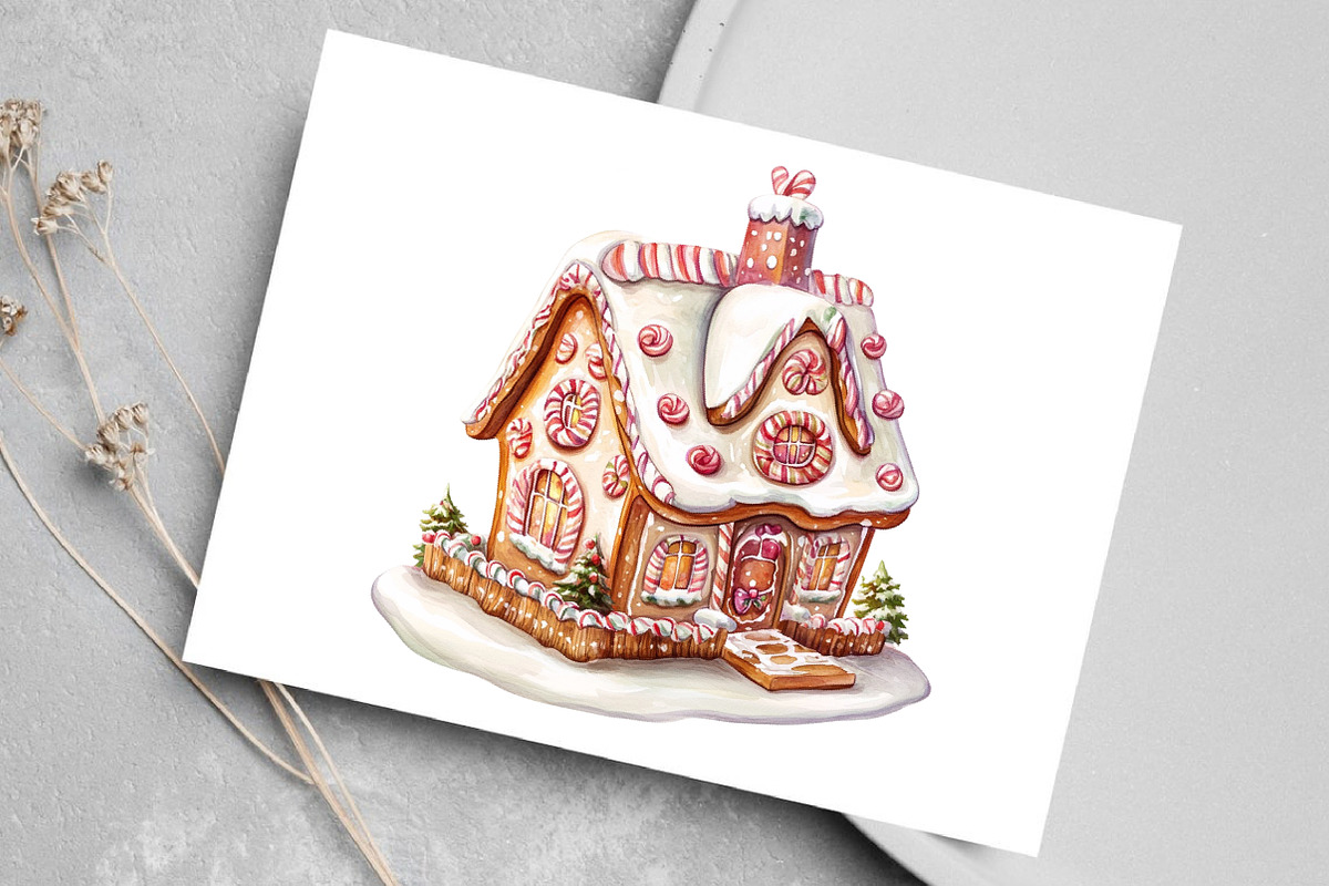 Retro 50's Christmas Clipart, an Illustration by Canvas Craft (Photo 4 of 7)