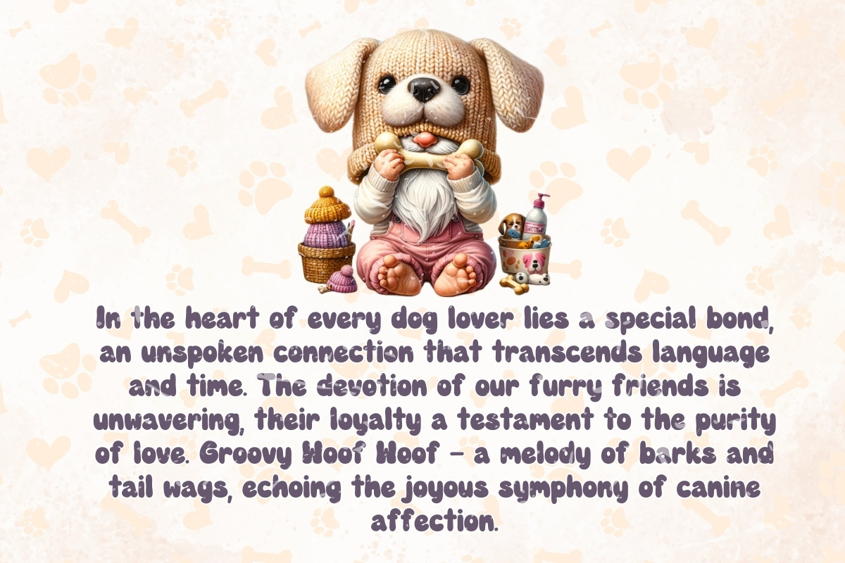 Groovy Woof Woof - Handwritten, a Handwritten Font by Charmingbear59.design (Photo 3 of 5)